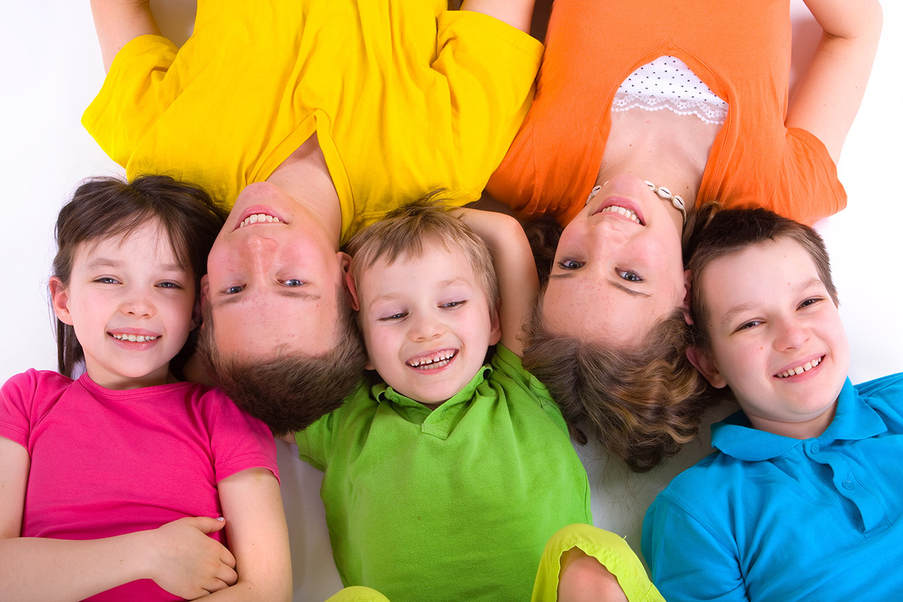 famille garde enfant